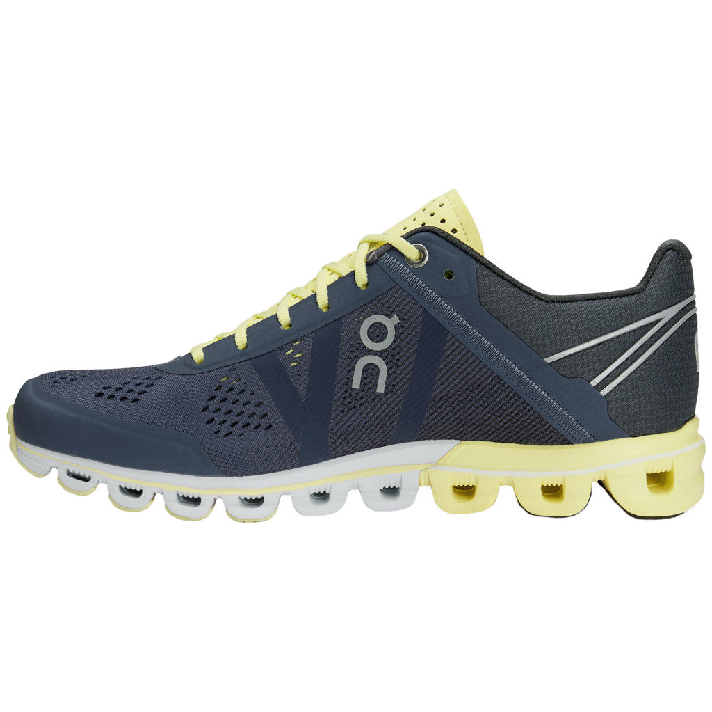 On Running Cloudflow Mesh Women's Low-Top Trainers#color_smoke limelight