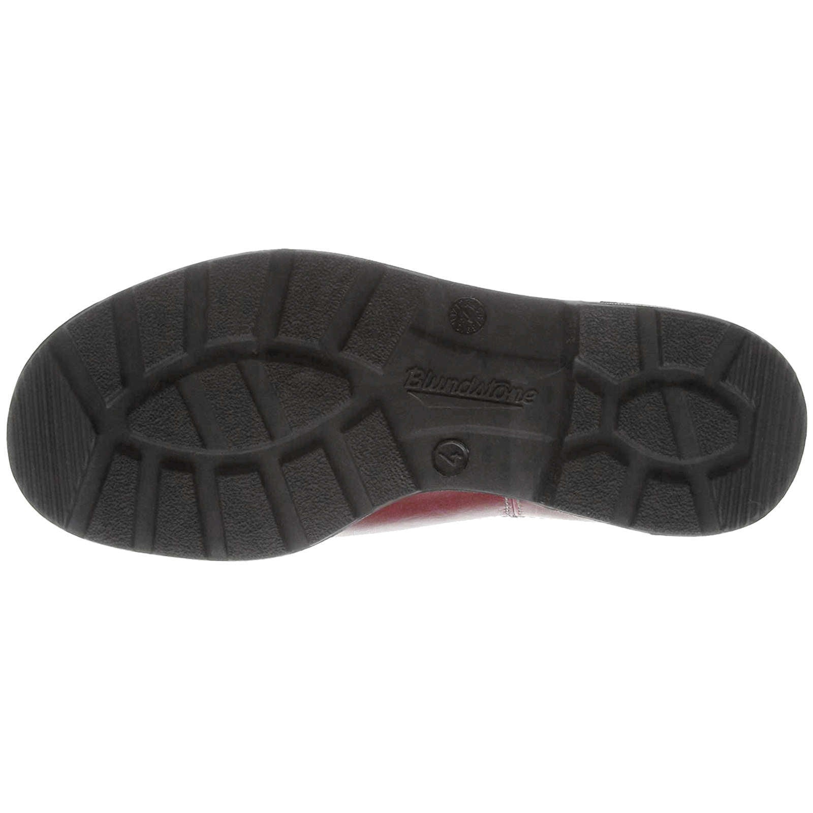 Blundstone 1443 Water-Resistant Leather Unisex Chelsea Boots#color_burgundy rub