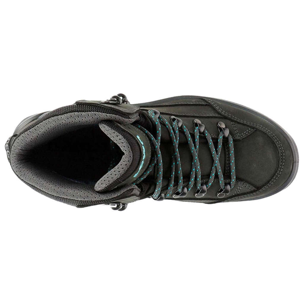Lowa Renegade GTX Mid Ws Nubuck Women's Boots#color_asphalt turquoise