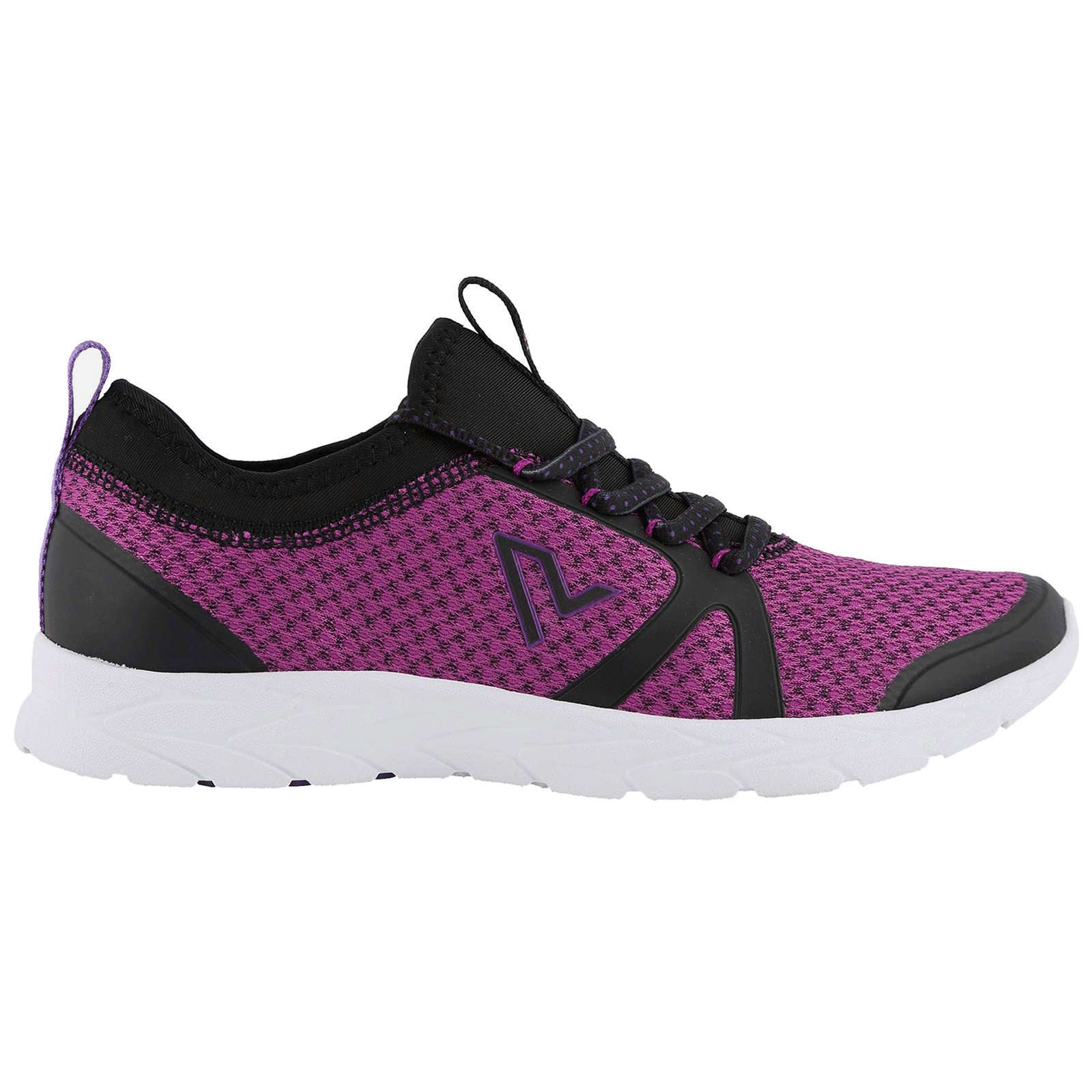 Vionic Brisk Alma Textile Synthetic Womens Trainers#color_black pink