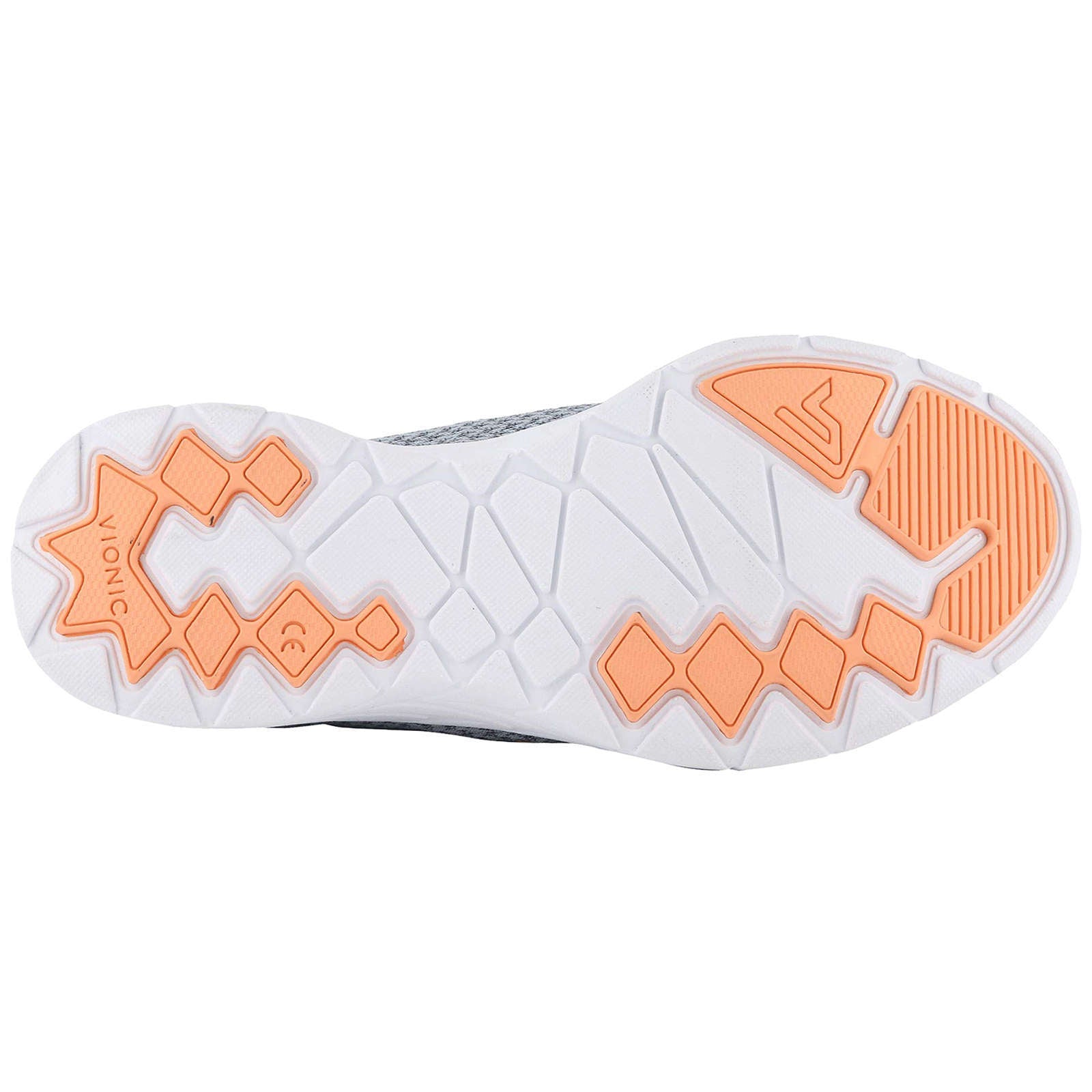 Vionic Brisk Alma Textile Synthetic Womens Trainers#color_grey blue