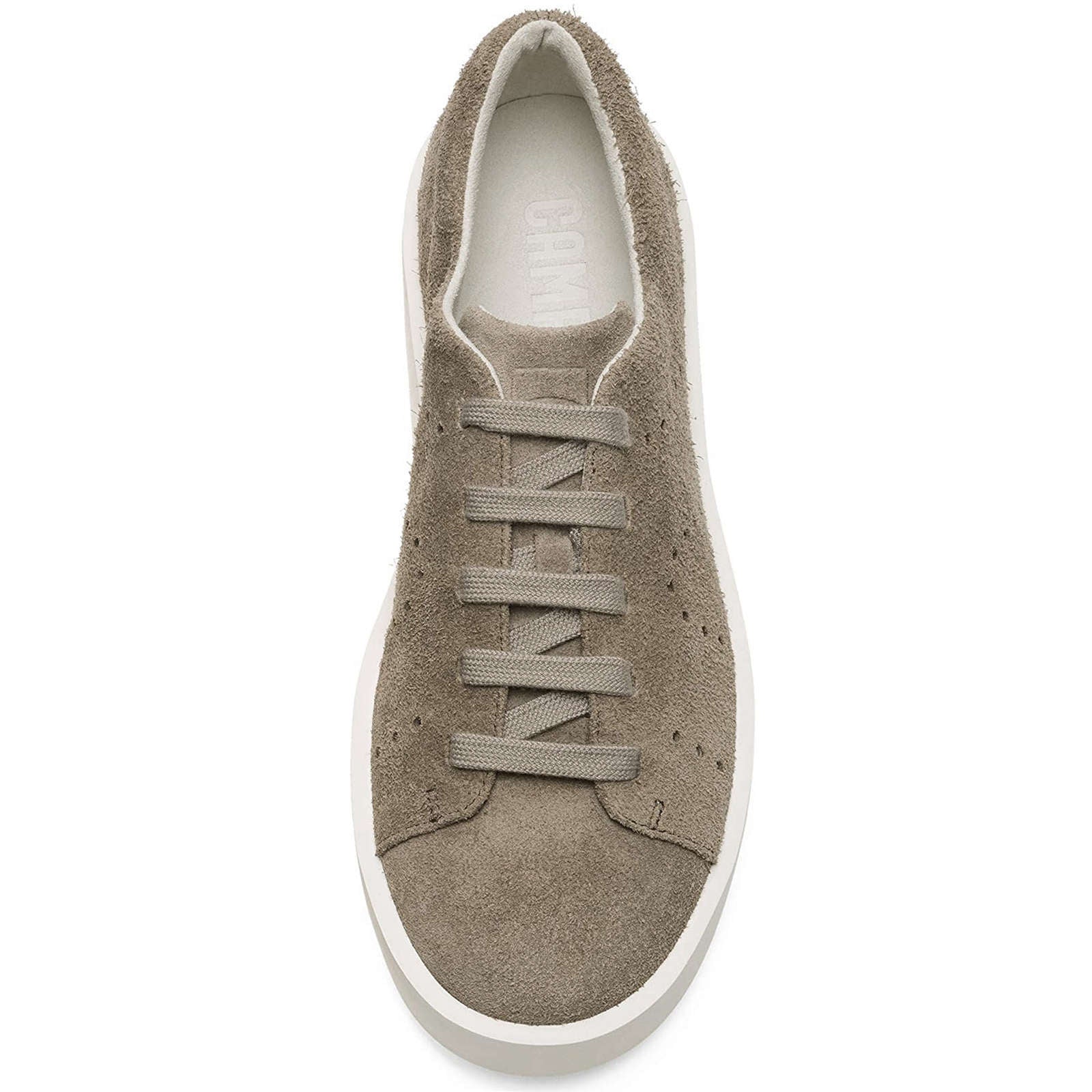 Camper Courb Suede Men's Low-Top Trainers#color_grey