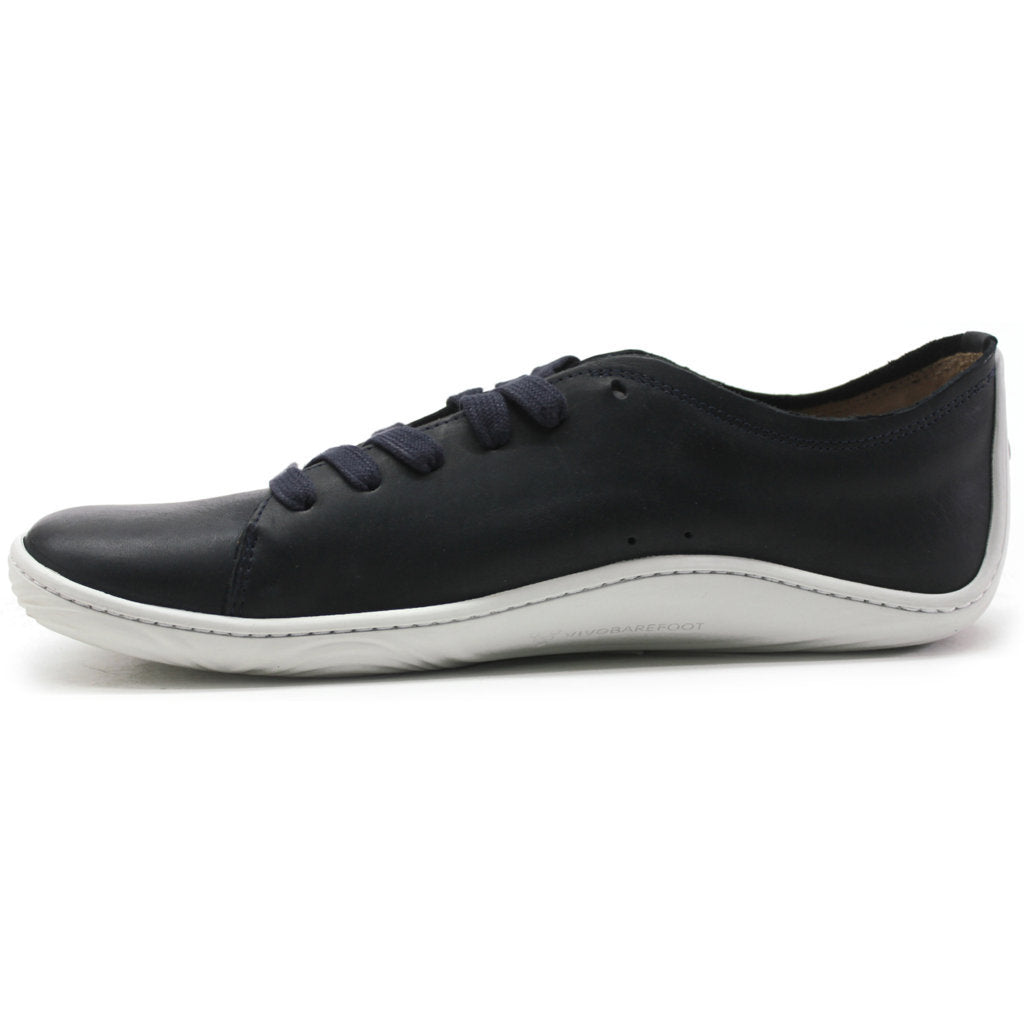 Vivobarefoot Addis Leather Mens Trainers#color_navy navy