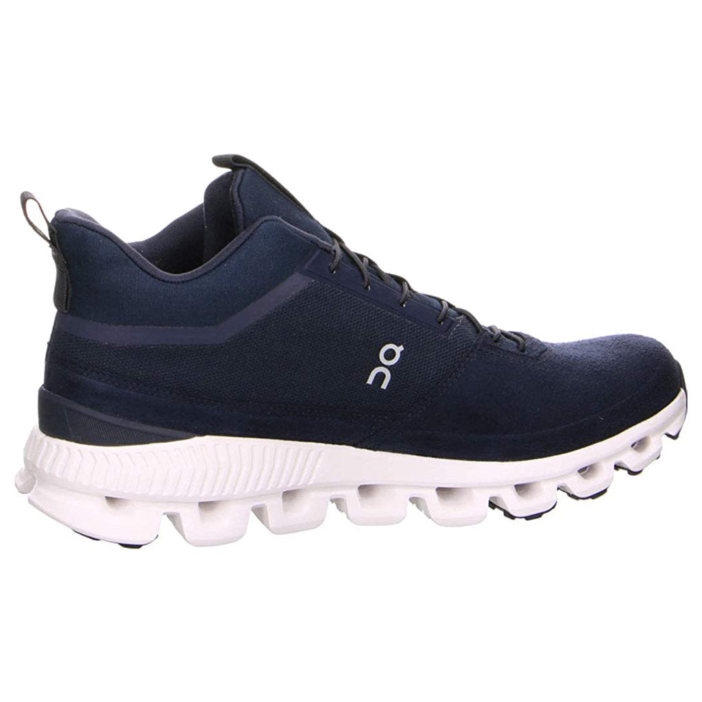 On Cloud Hi Textile Men's Running Shoes#color_navy