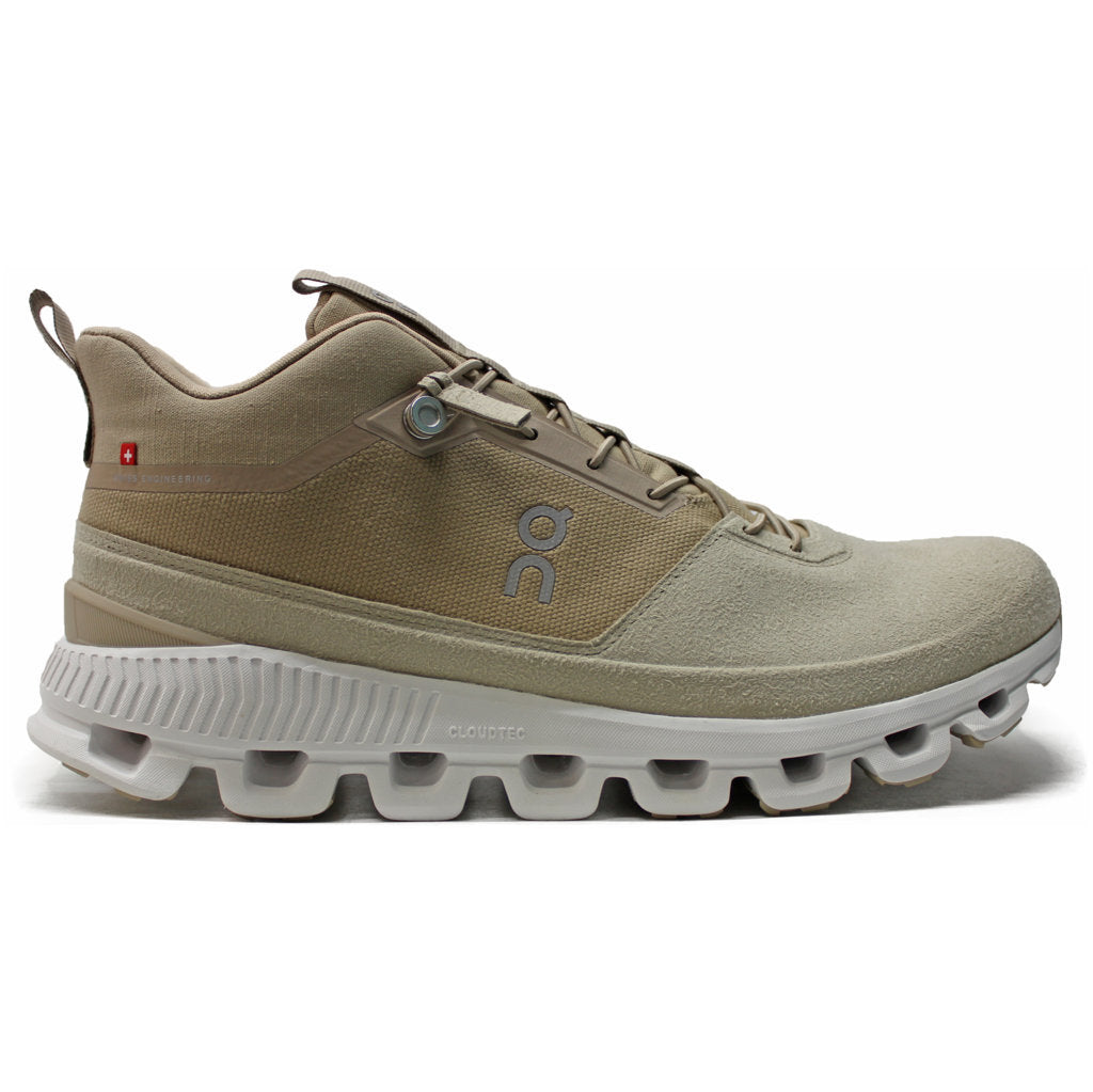 On Running Cloud Hi Textile Men's Low-Top Trainers#color_sand