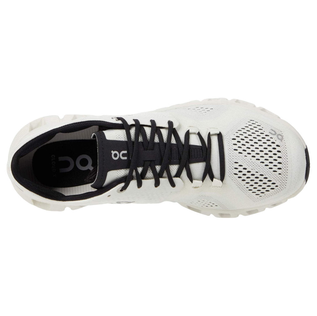 On Running Cloud X Textile Women's Low-Top Trainers#color_white black