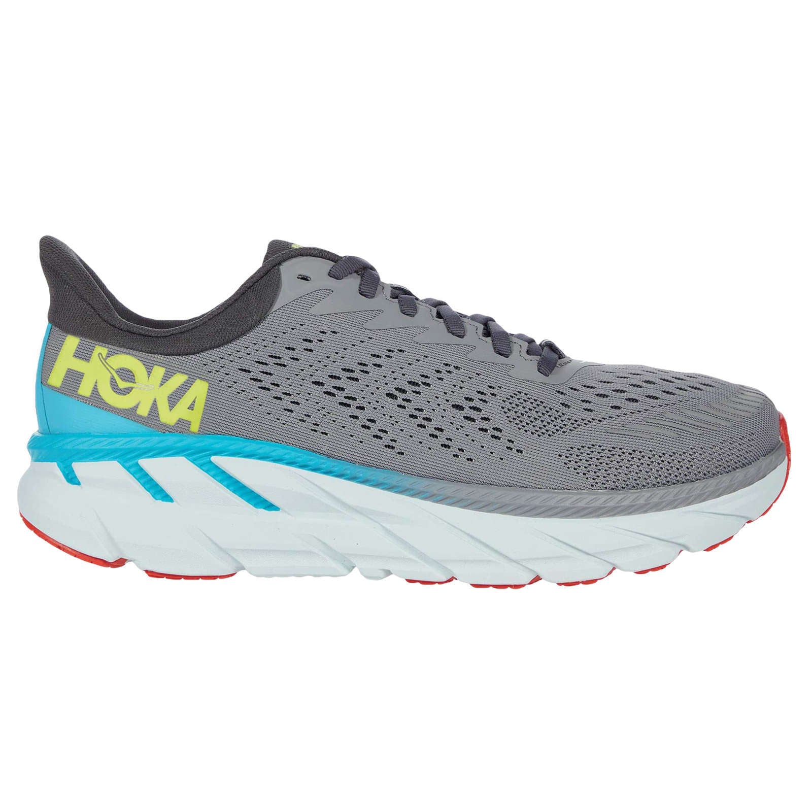 Hoka Clifton 7 Mesh Men's Running Shoes#color_wild dove dark shadow