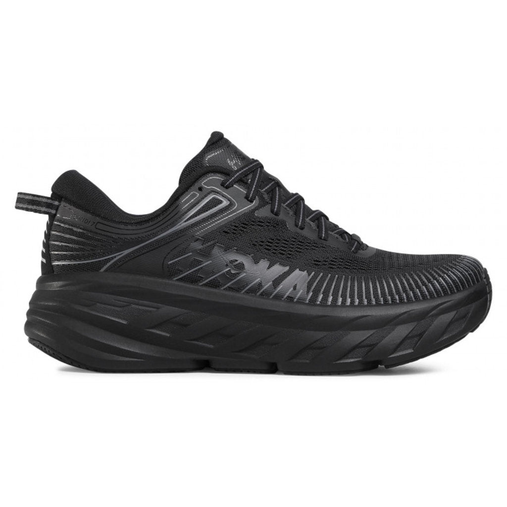 Hoka Bondi 7 Mesh Women's Running Shoes#color_black