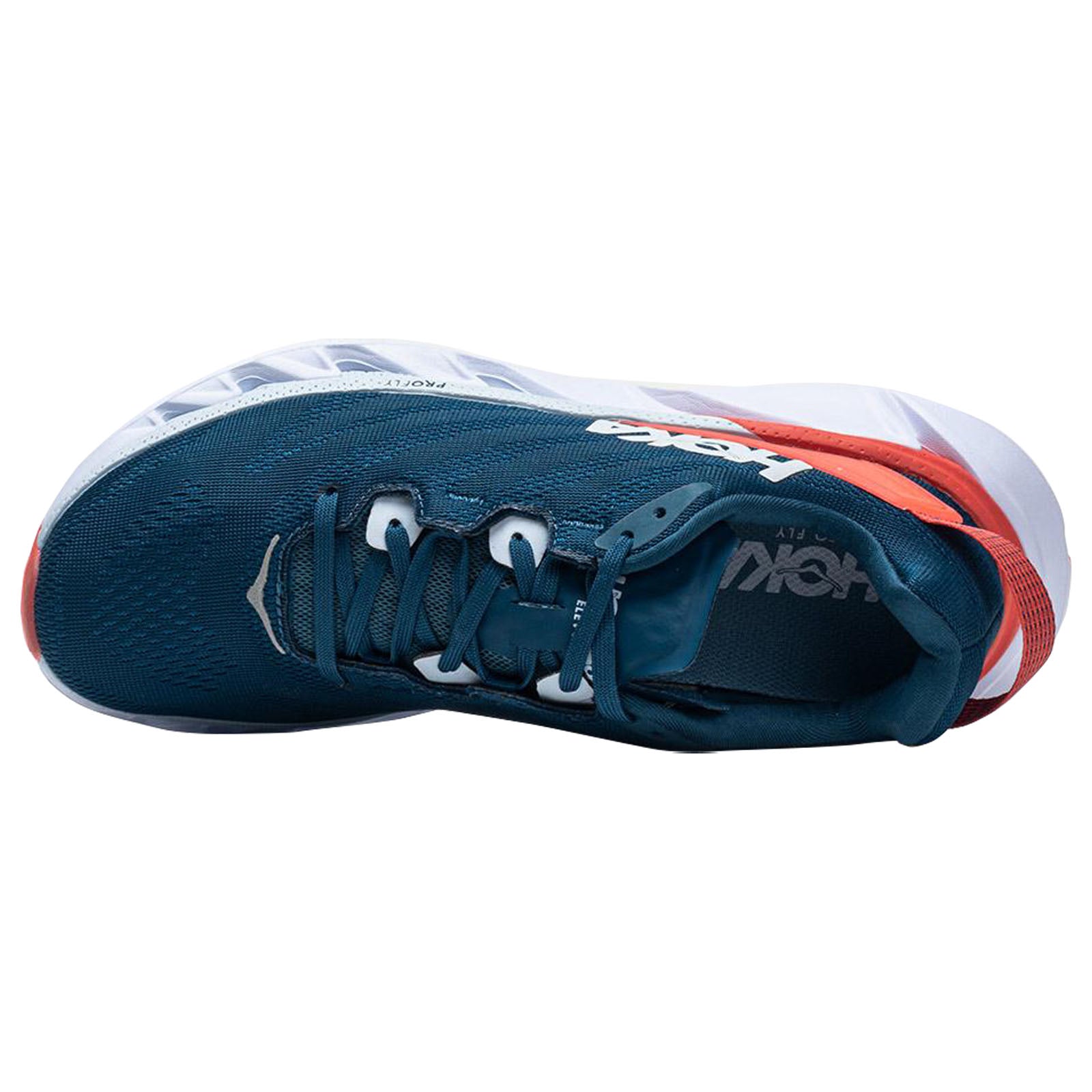 Hoka Elevon 2 Mesh Women's Running Shoes#color_moroccan blue hot coral