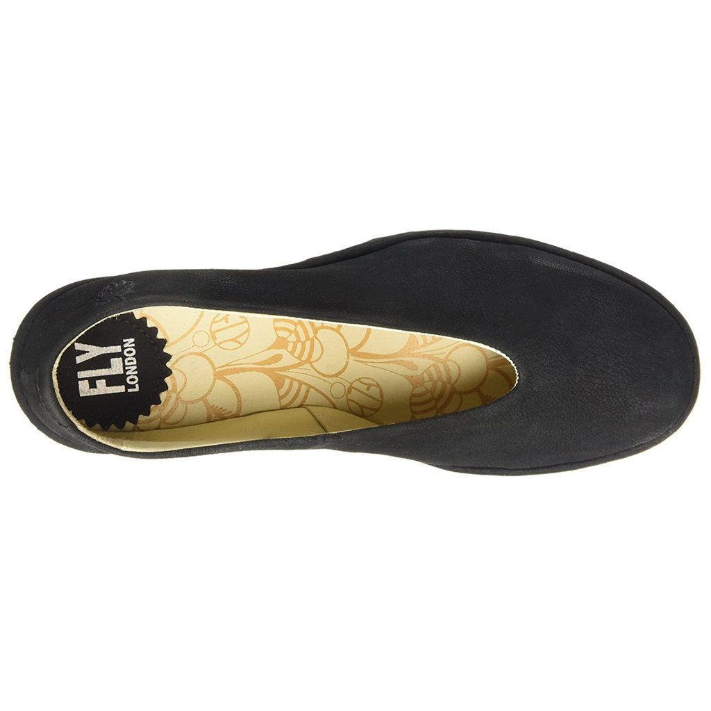 Fly London YAZ Cupido Leather Womens Shoes#color_black