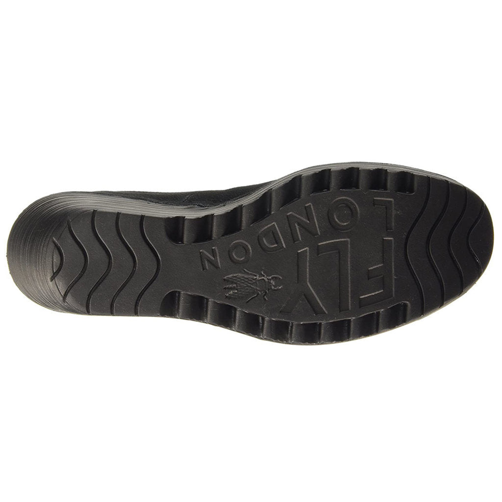 Fly London YAZ Cupido Leather Womens Shoes#color_black