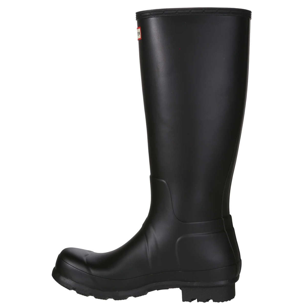 Hunter Original Side Adjustable Rubber Men's Tall Wellington Boots#color_black