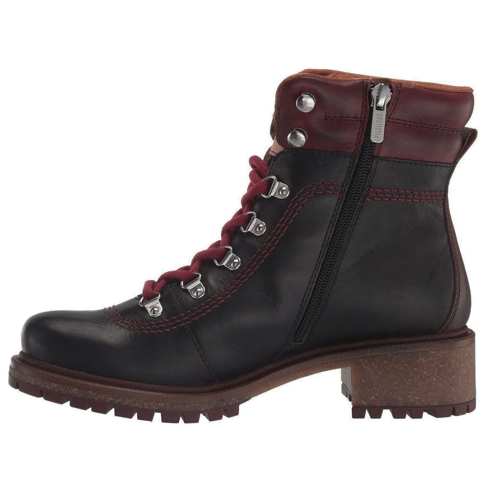 Pikolinos Aspe W9Z-8634C1 Leather Womens Boots#color_black