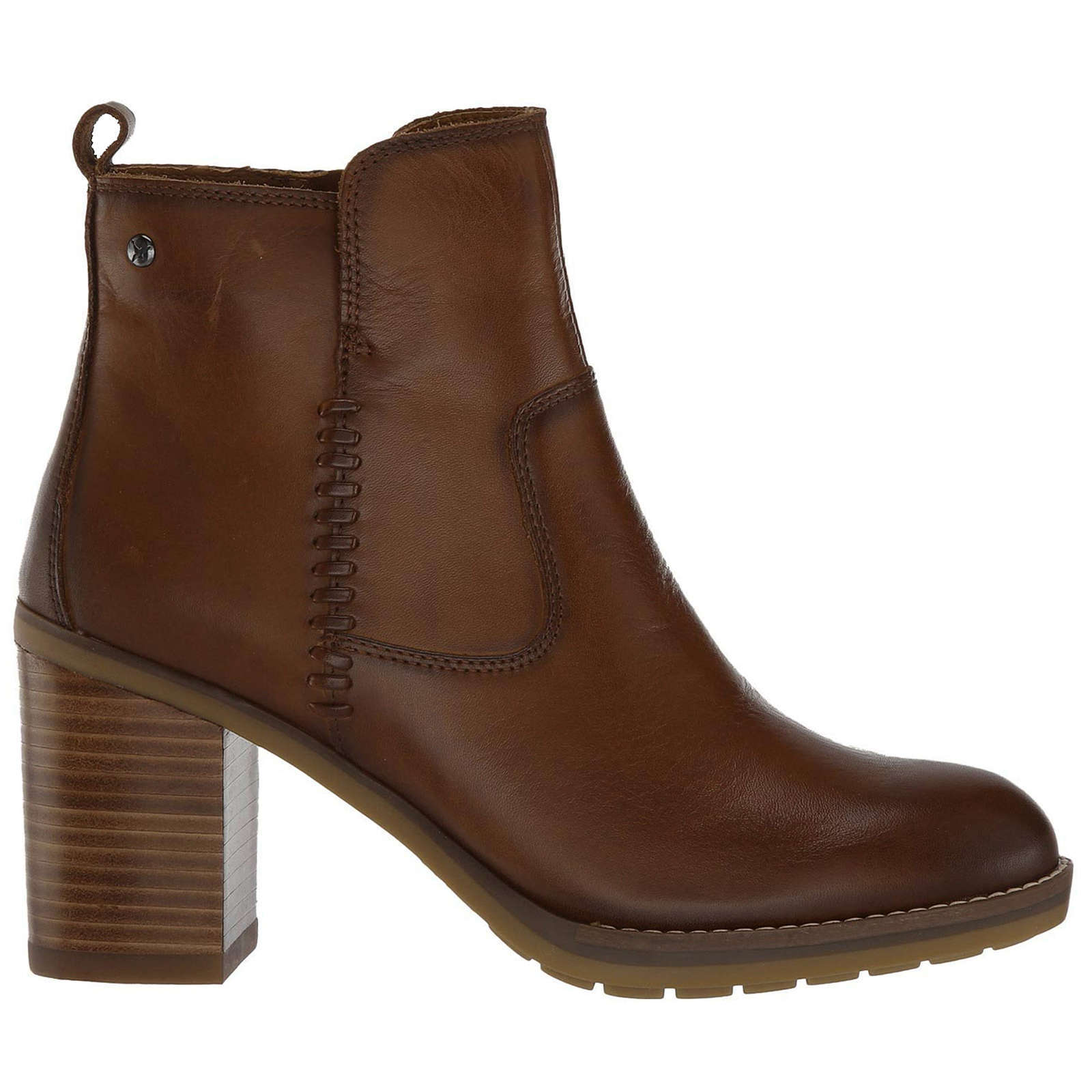 Pikolinos Pompeya W9T Leather Womens Boots#color_cuero