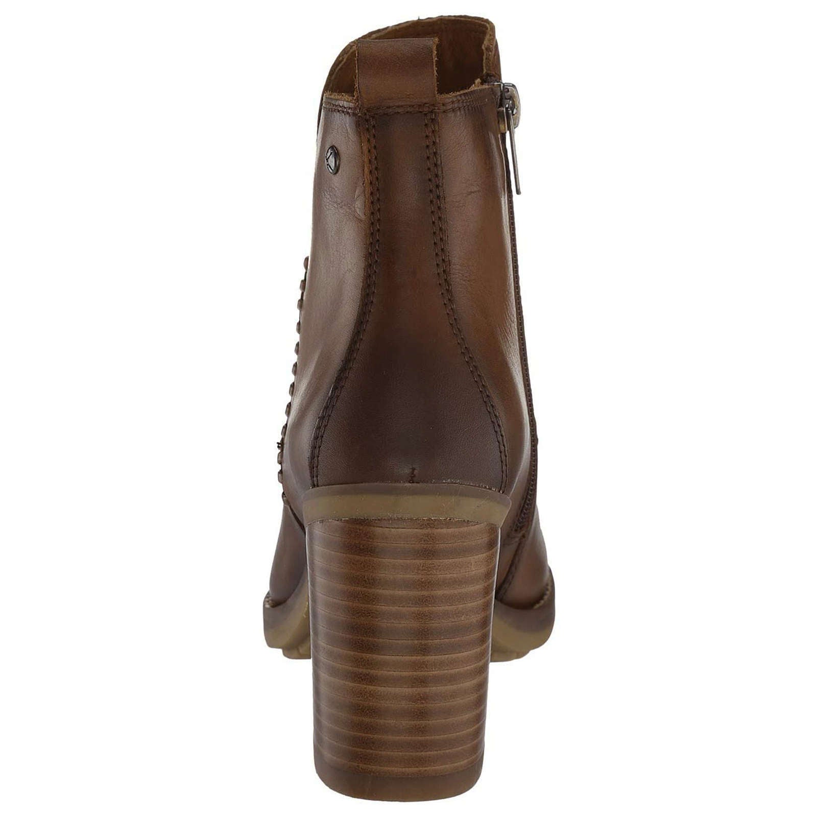 Pikolinos Pompeya W9T Leather Womens Boots#color_cuero