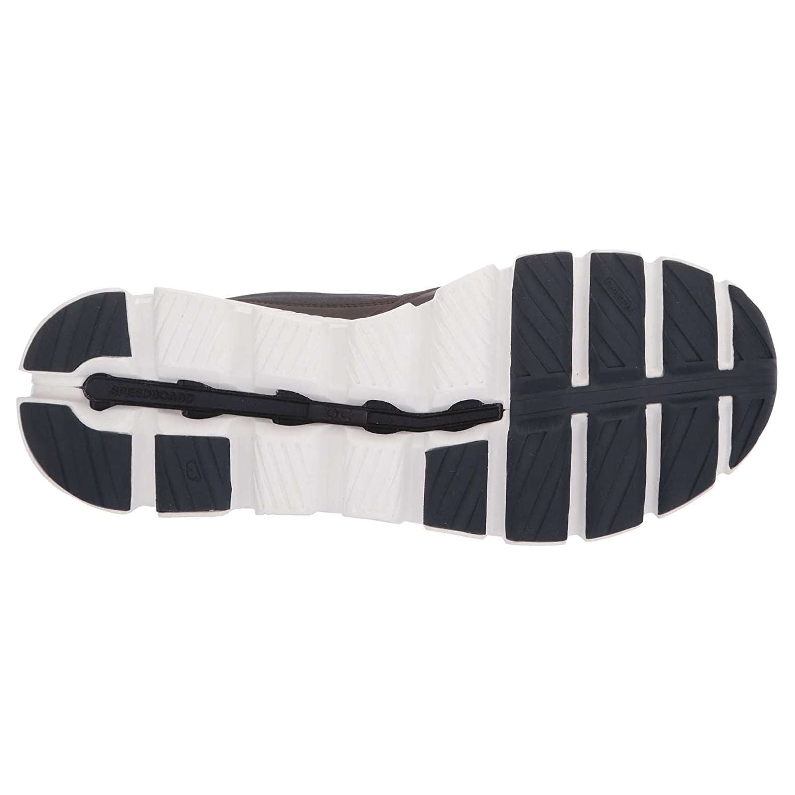 On Cloud Hi Waterproof Mesh Men's Running Shoes#color_ink brown