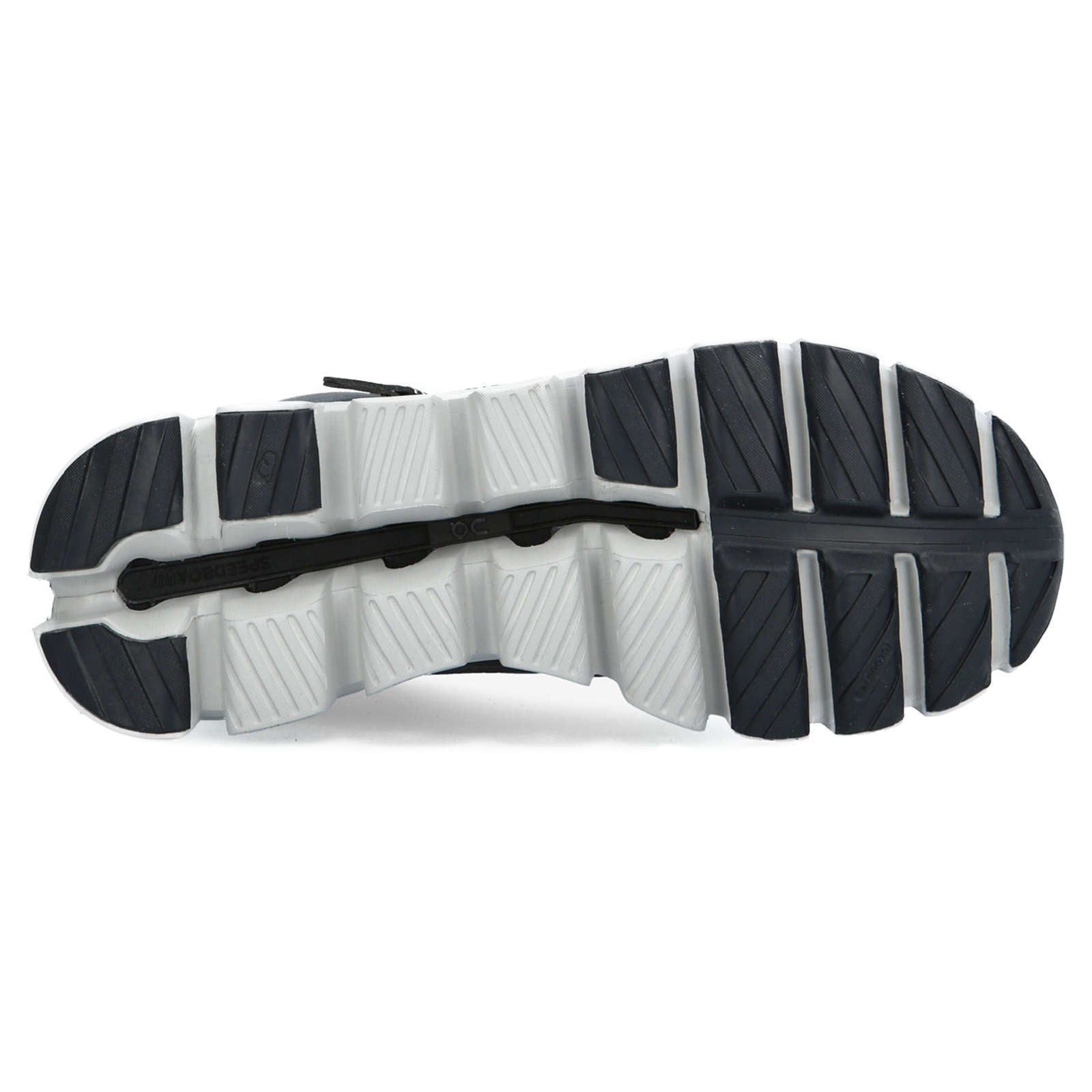 On Cloud Hi Waterproof Mesh Men's Running Shoes#color_rock magnet