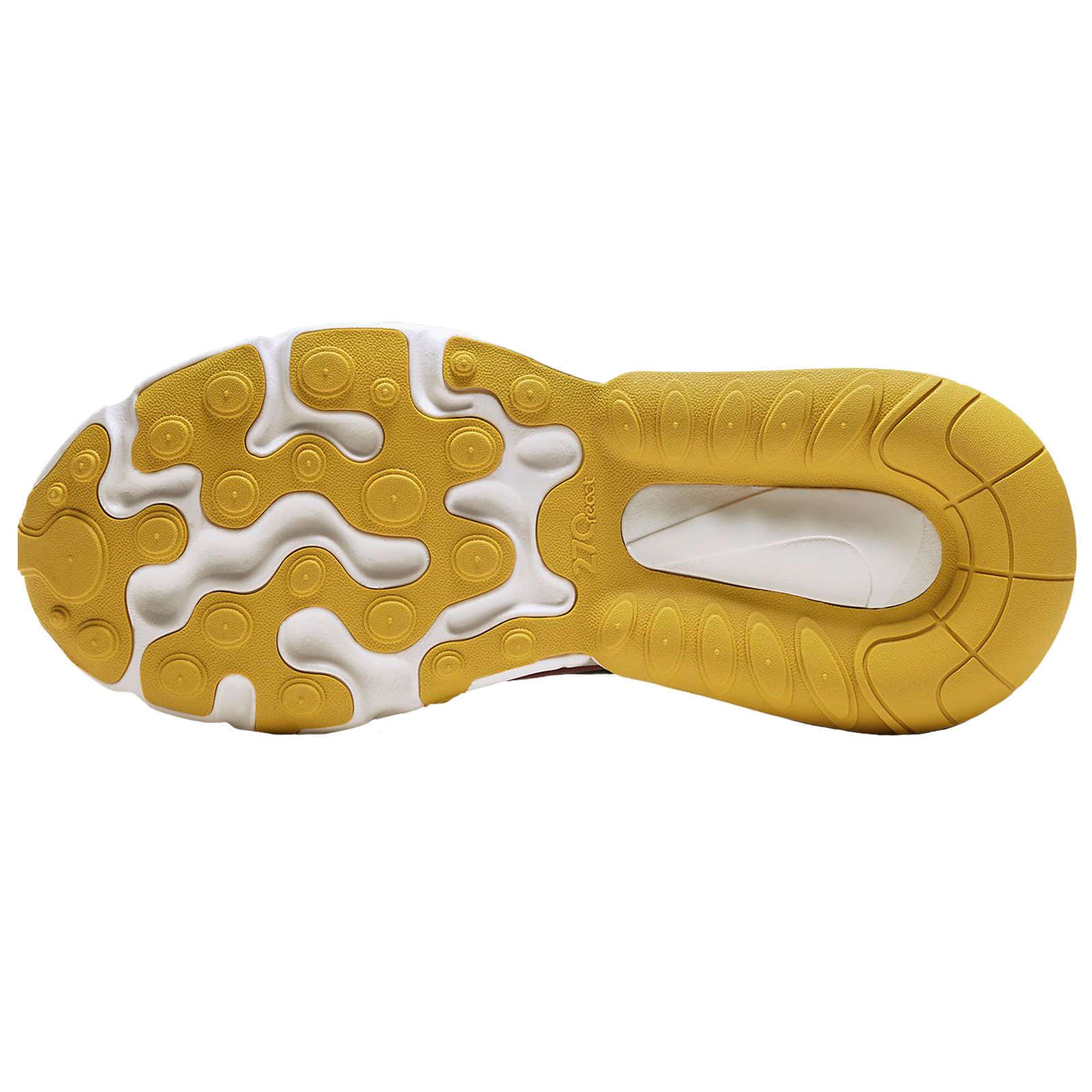 Nike Air Max 270 React Synthetic Men's Low-Top Trainers#color_summit white midnight turquoise