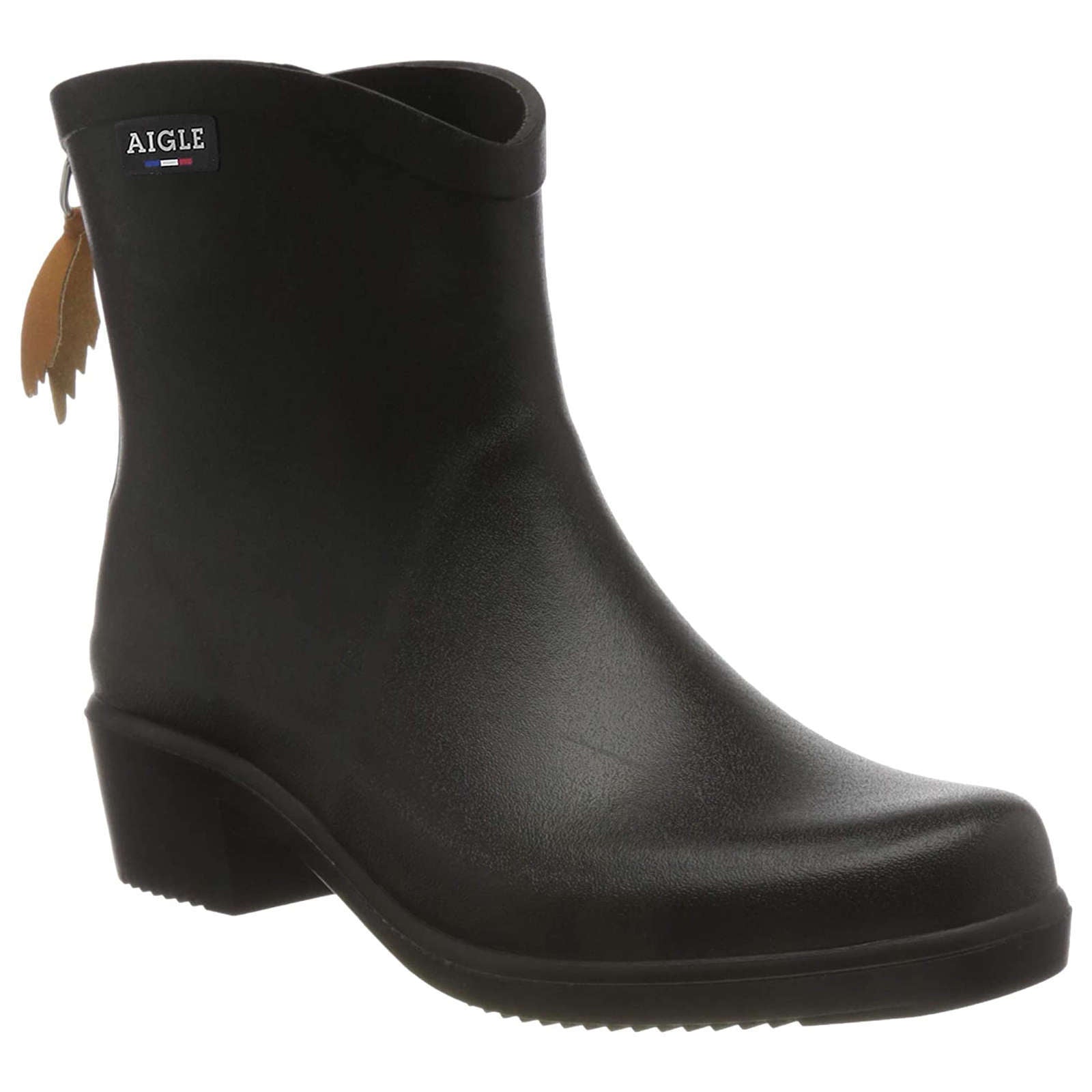 Aigle Miss Juliette Bottillon 2 Rubber Women's Wellington Boots#color_black