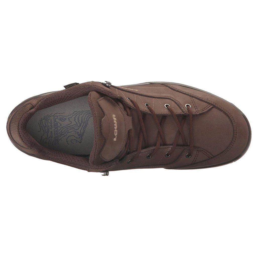 Lowa Renegade GTX Lo Nubuck Leather Men's Hiking Shoes#color_espresso beige