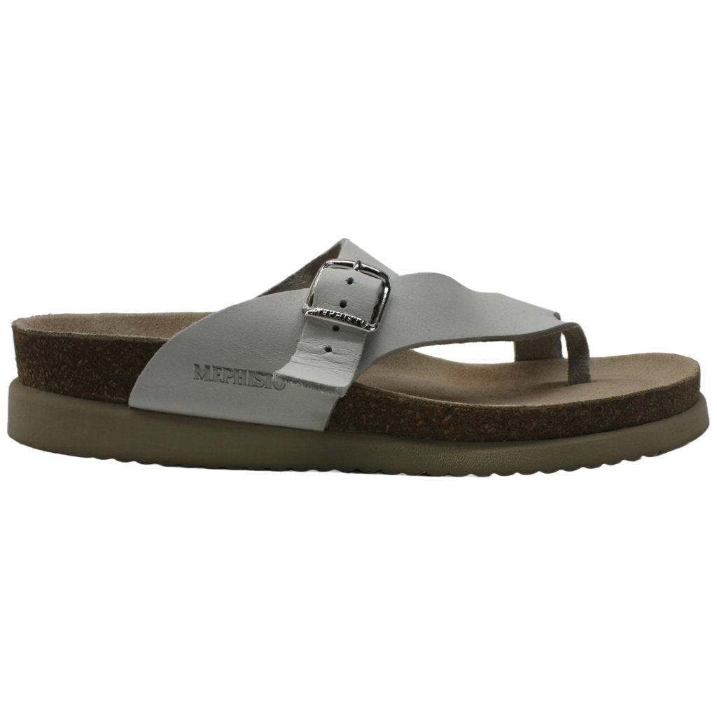 Mephisto Womens Sandals Helen Casual Buckle Strap Toe-Post Open Back Leather - UK 5.5