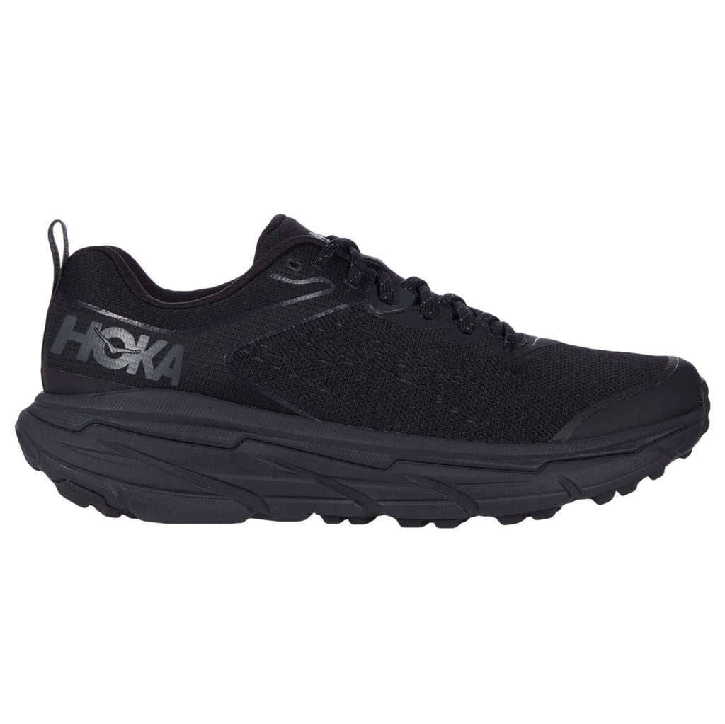 Hoka Challenger ATR 6 Synthetic Textile Men's Running Shoes#color_black black