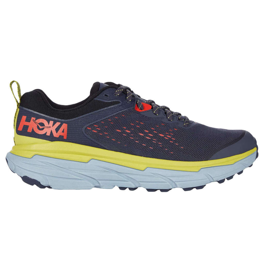 Hoka Challenger ATR 6 Synthetic Textile Men's Running Shoes#color_ombre blue green sheen