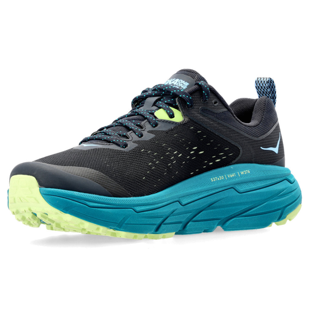 Hoka Challenger ATR 6 Synthetic Textile Men's Running Shoes#color_blue graphite kayaking
