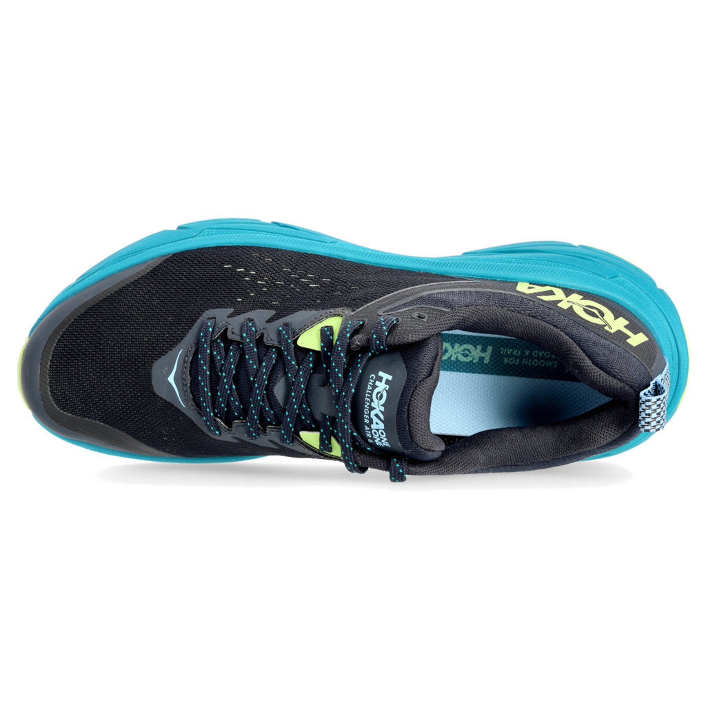 Hoka Challenger ATR 6 Synthetic Textile Men's Running Shoes#color_blue graphite kayaking