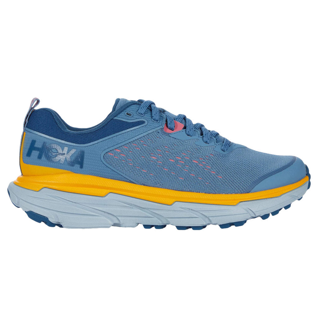 Hoka Challenger ATR 6 Synthetic Textile Women's Running Shoes#color_provincial blue saffron