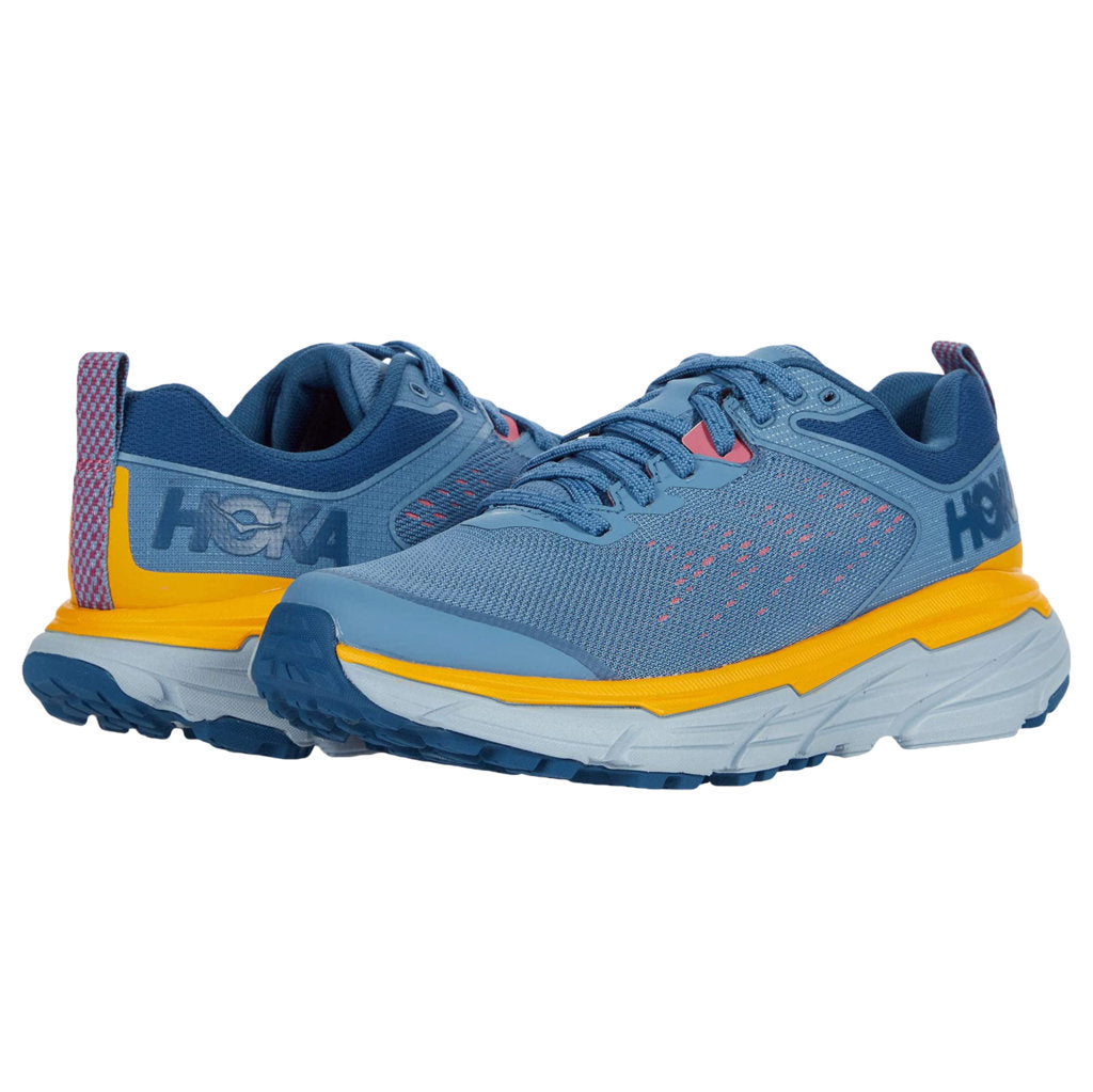 Hoka Challenger ATR 6 Synthetic Textile Women's Running Shoes#color_provincial blue saffron