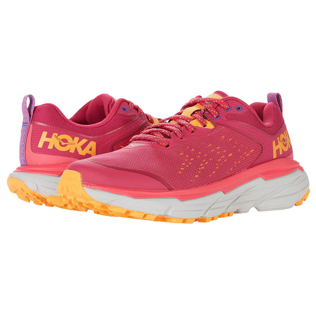 Hoka Challenger ATR 6 Synthetic Textile Women's Running Shoes#color_jazzy paradise pink