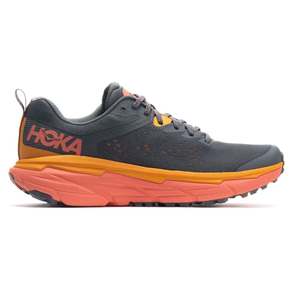 Hoka Challenger ATR 6 Synthetic Textile Women's Running Shoes#color_castlerock camellia