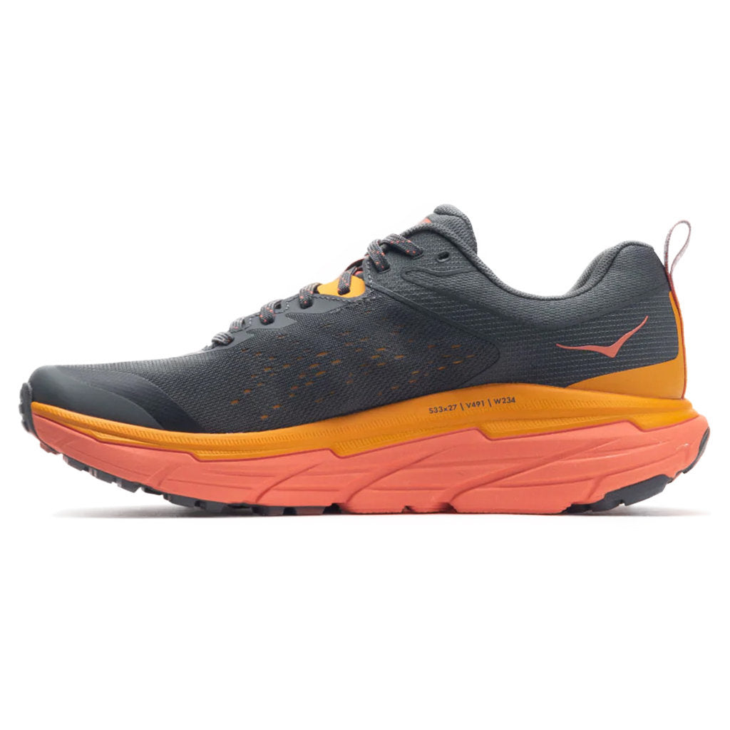 Hoka Challenger ATR 6 Synthetic Textile Women's Running Shoes#color_castlerock camellia