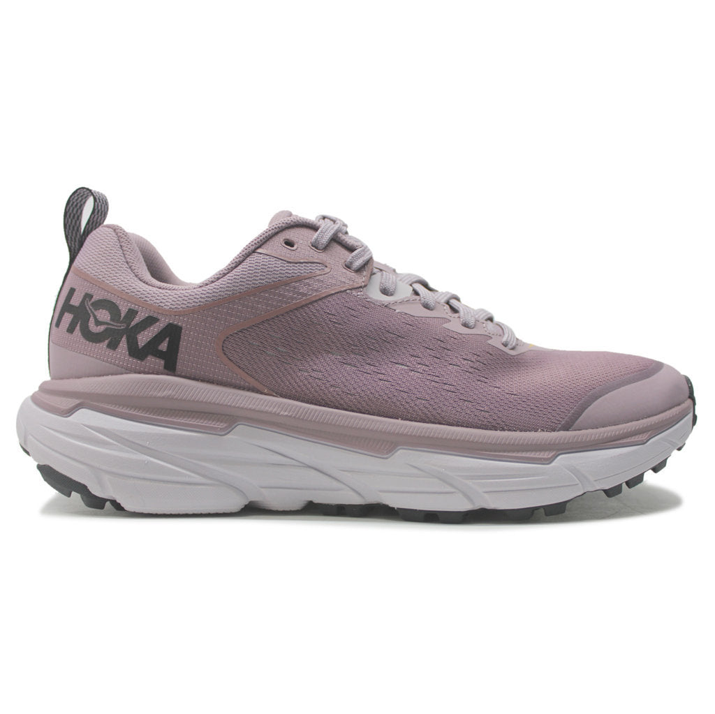 Hoka Challenger ATR 6 Synthetic Textile Women's Running Shoes#color_elderberry lilac marble
