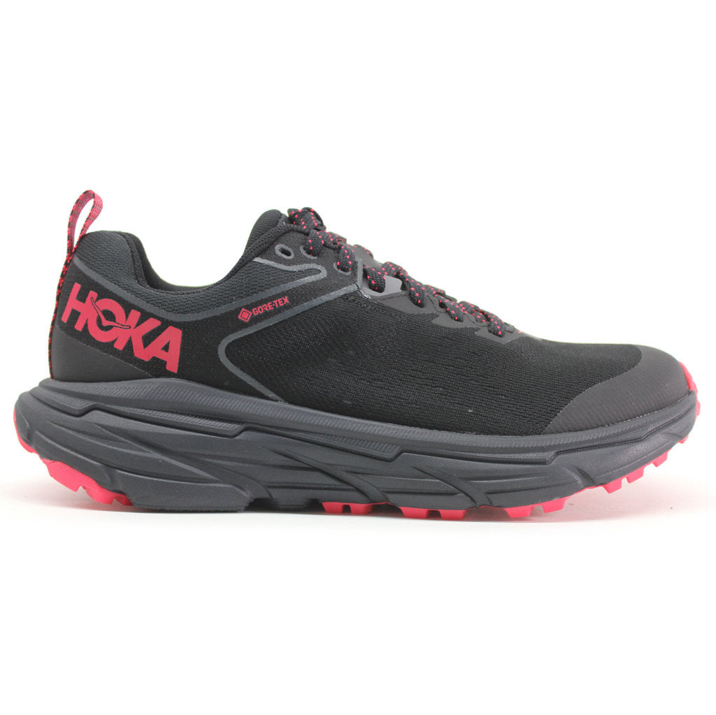 Hoka One One Challenger ATR 6 GTX Synthetic Textile Women's Low-Top Hiking Sneakers#color_black black