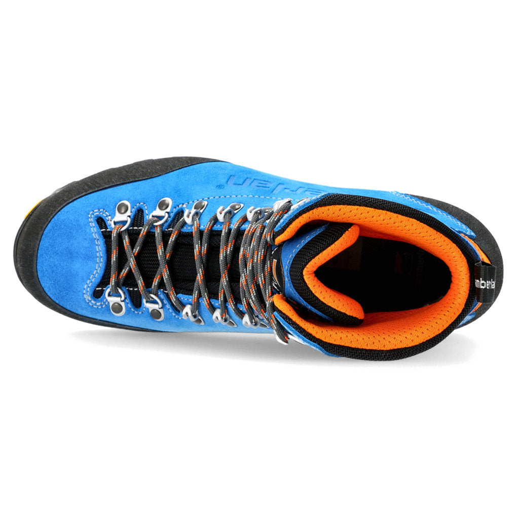 Zamberlan 1110 Baltoro Lite GTX RR Suede Leather Men's Hiking Boots#color_royal blue black