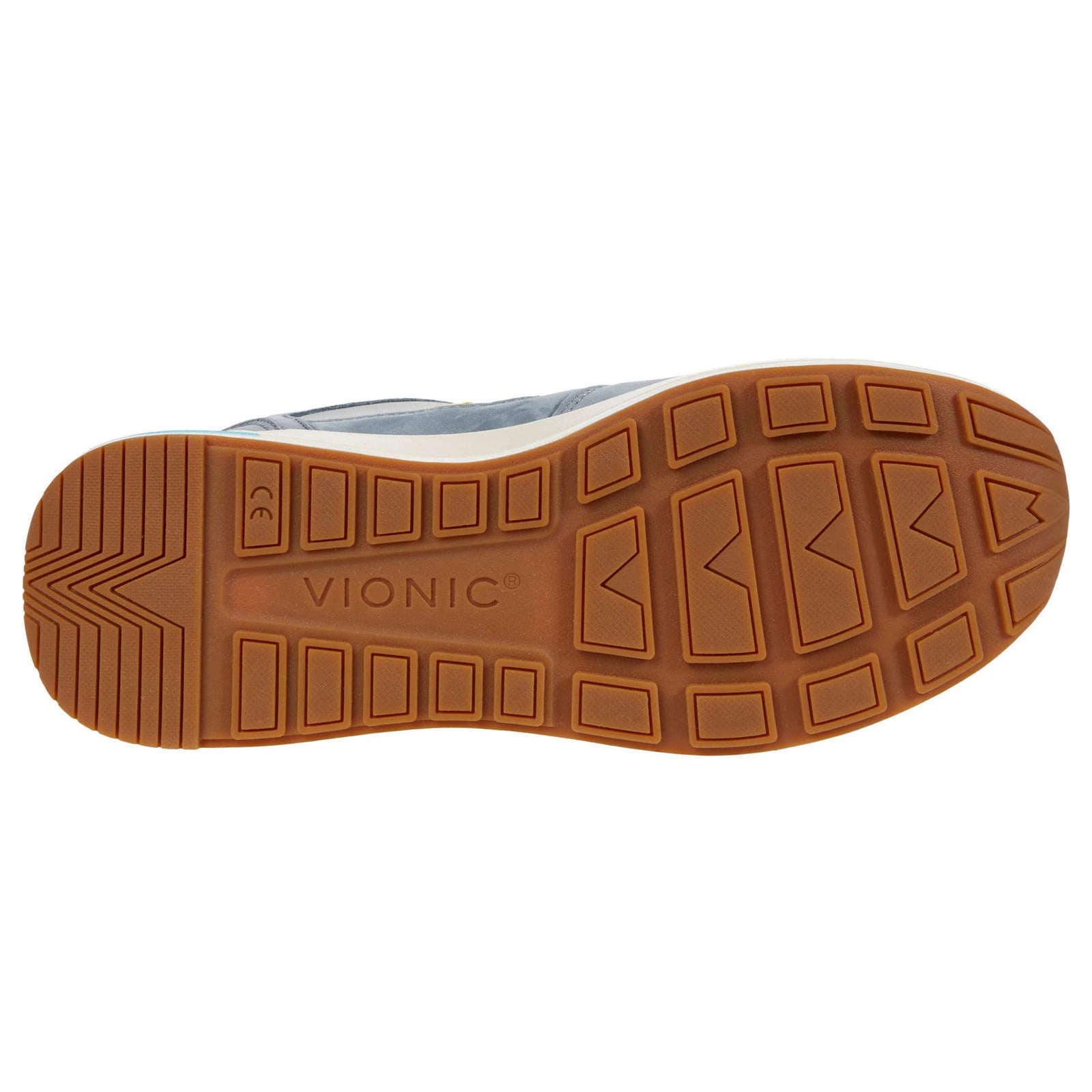 Vionic Curran Rechelle Nubuck Womens Trainers#color_light grey