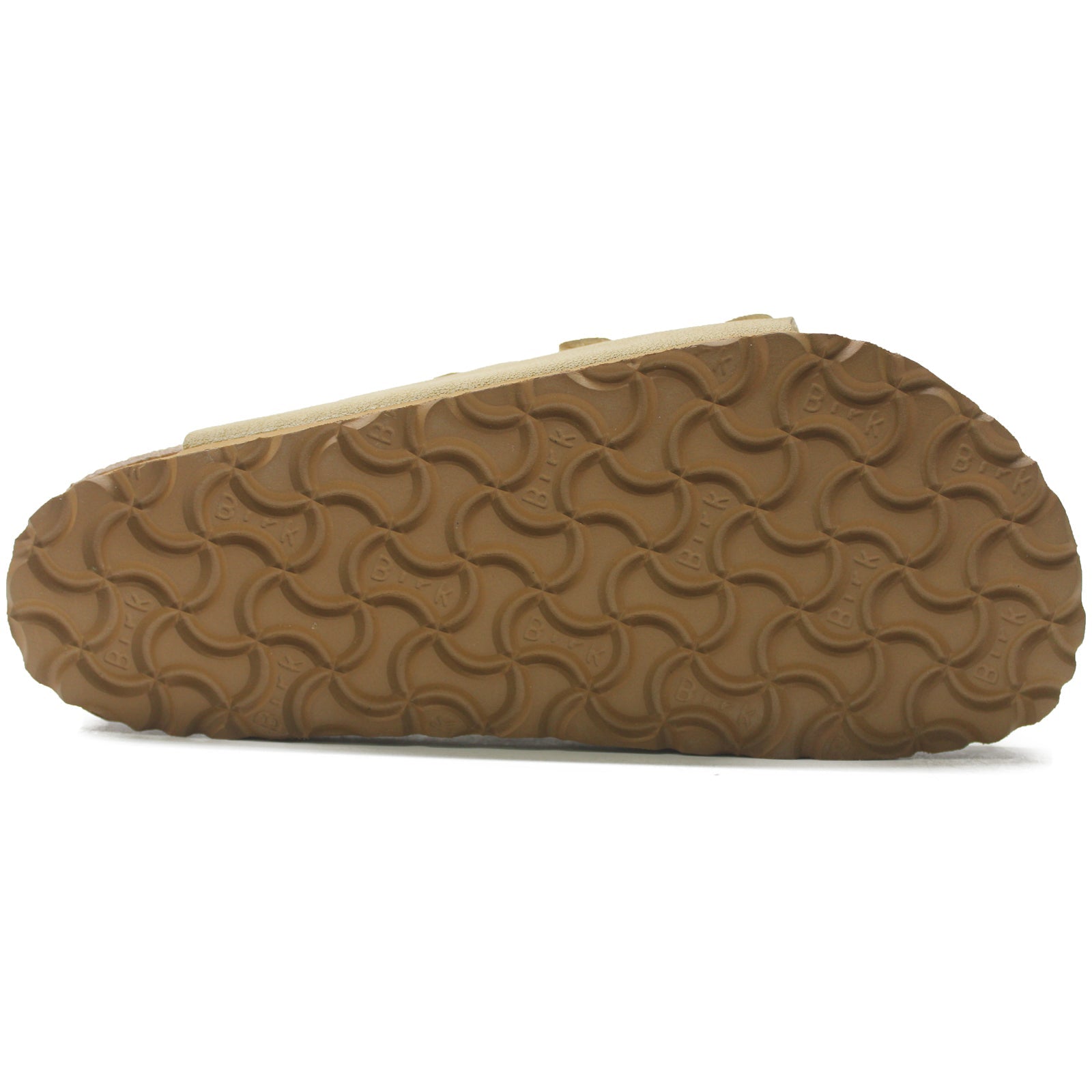 Birkenstock Florida Fresh Birko-Flor Nubuck Unisex Sandals#color_latte cream