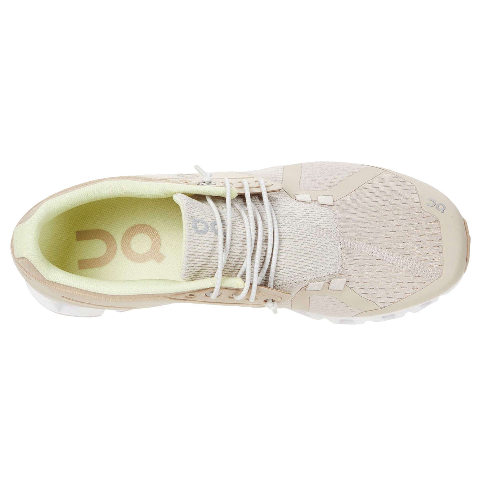 On Cloud Mesh Women's Running Shoes#color_sand pearl