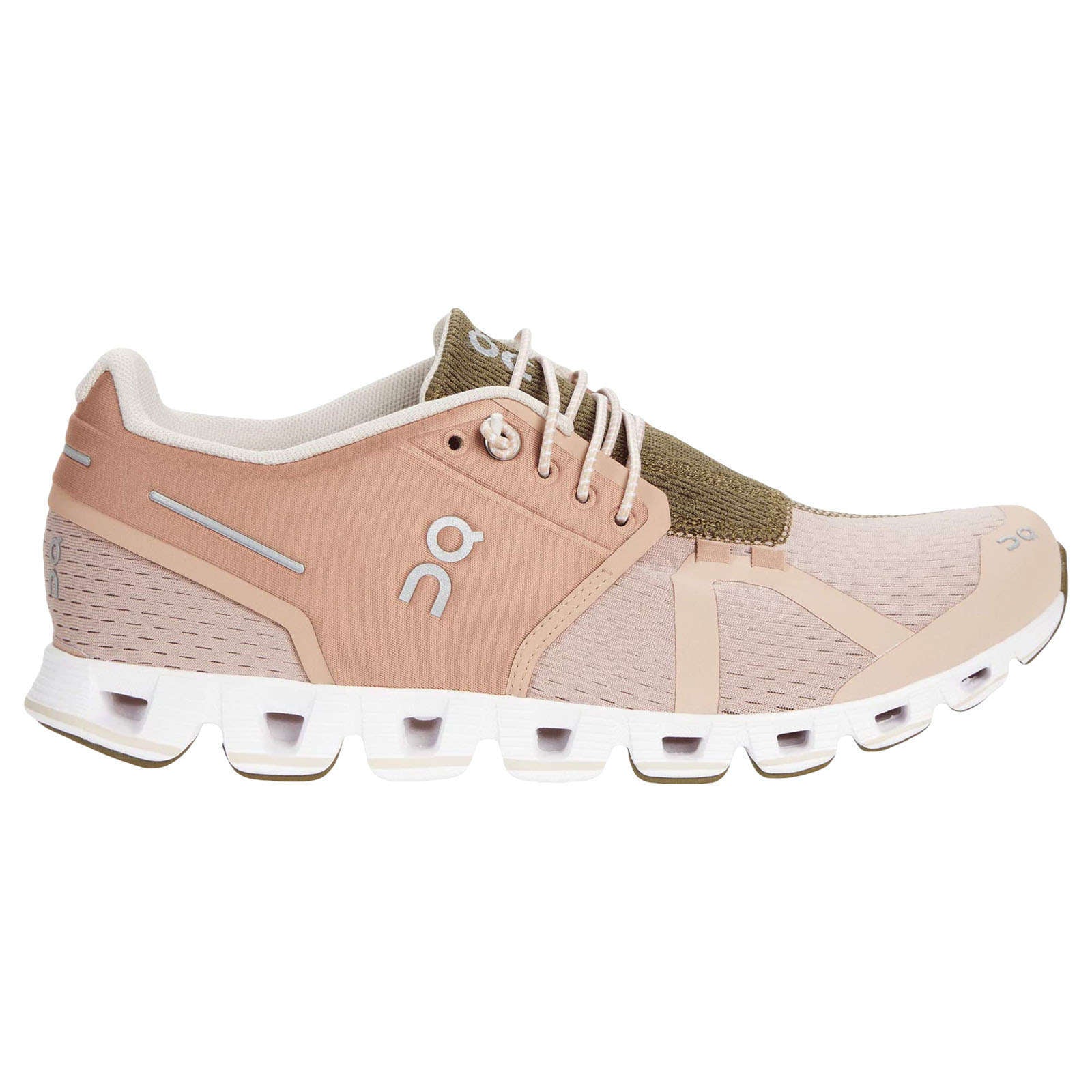 On Cloud Mesh Women's Running Shoes#color_rosebrown camo
