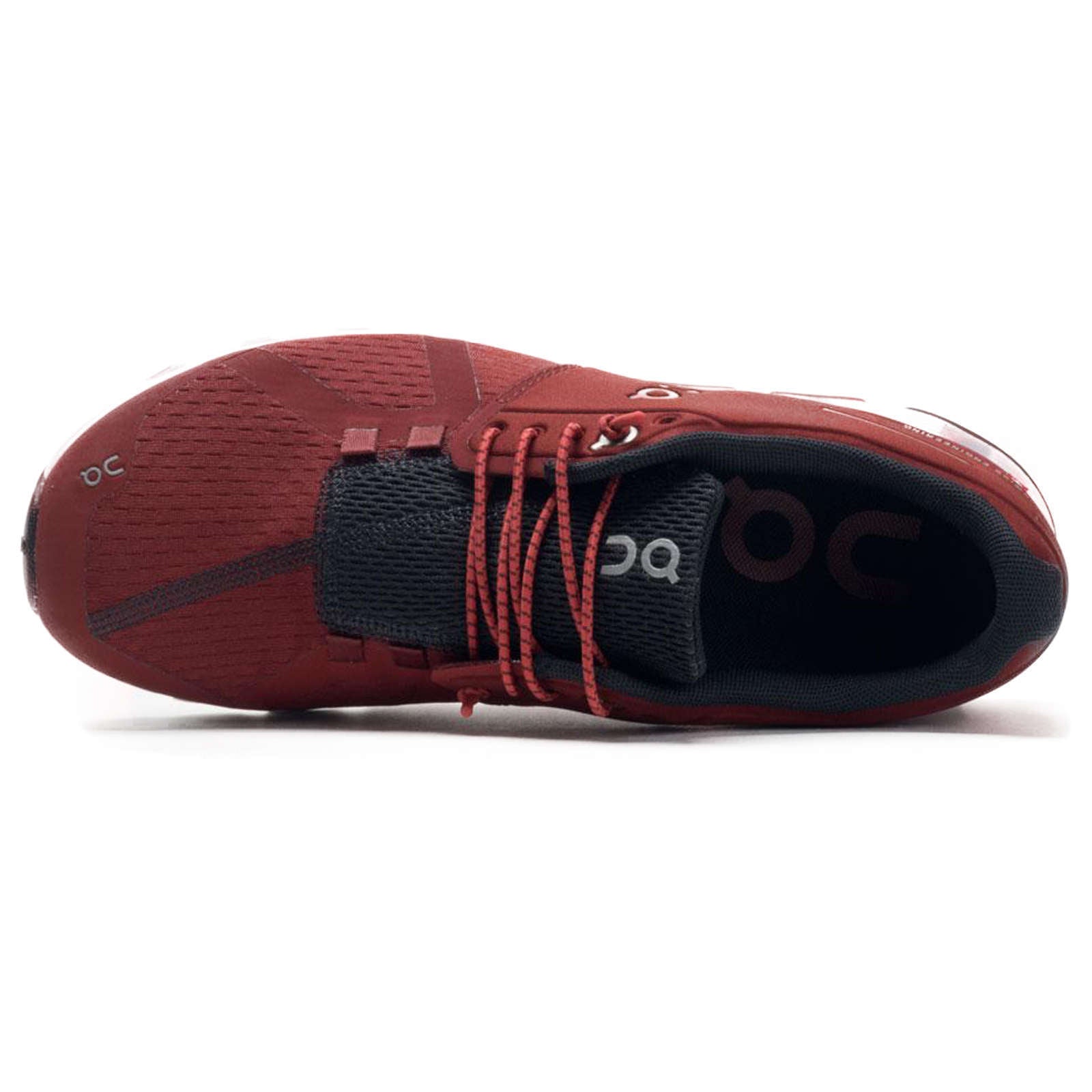 On Cloud Mesh Women's Running Shoes#color_ruby white