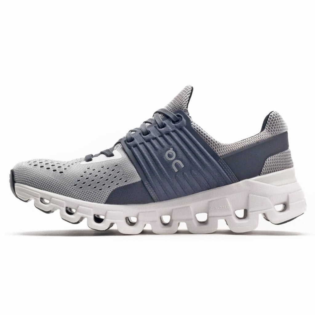 On Cloudswift Mesh Men's Running Shoes#color_alloy eclipse