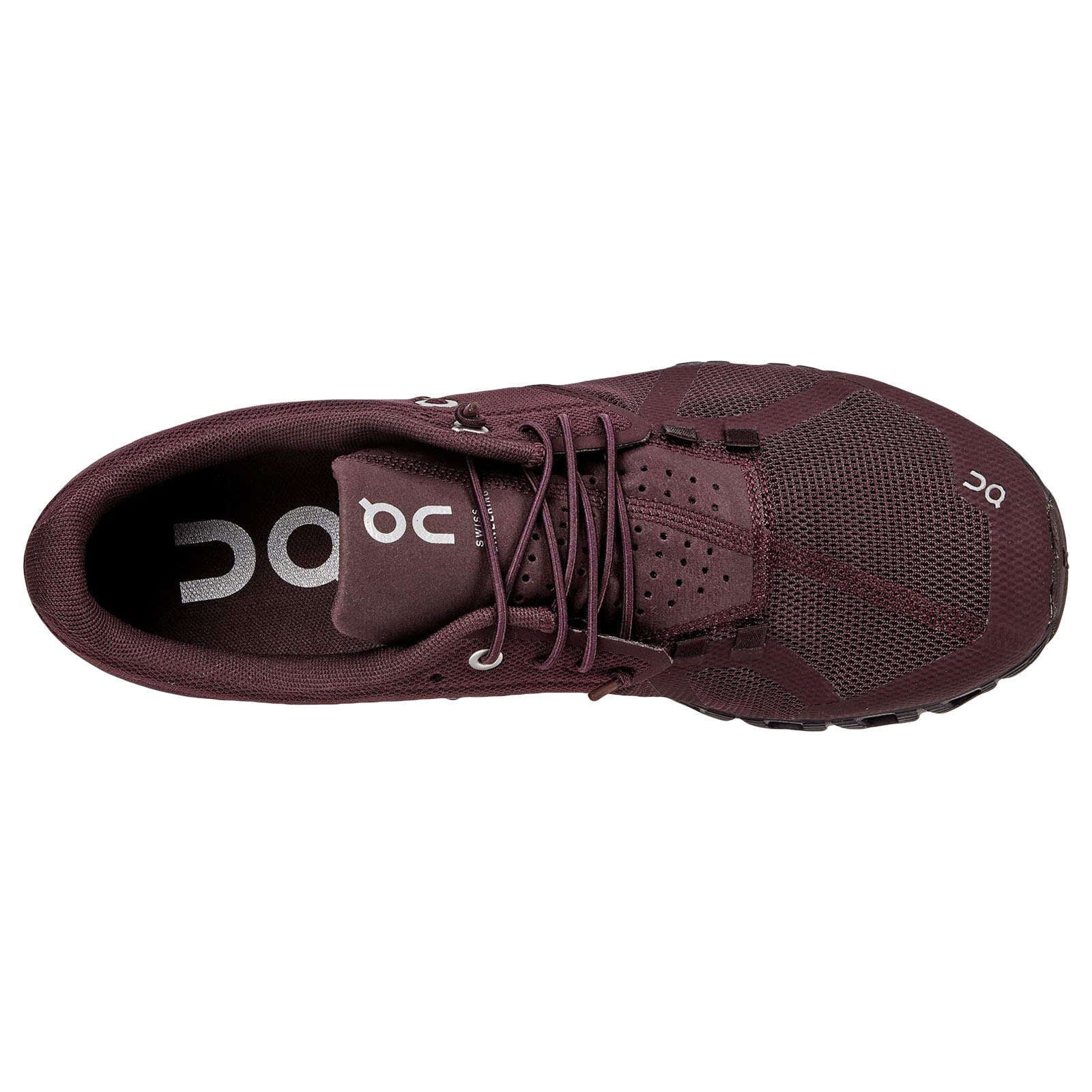 On Cloud Monochrome Textile Men's Running Shoes#color_mulberry