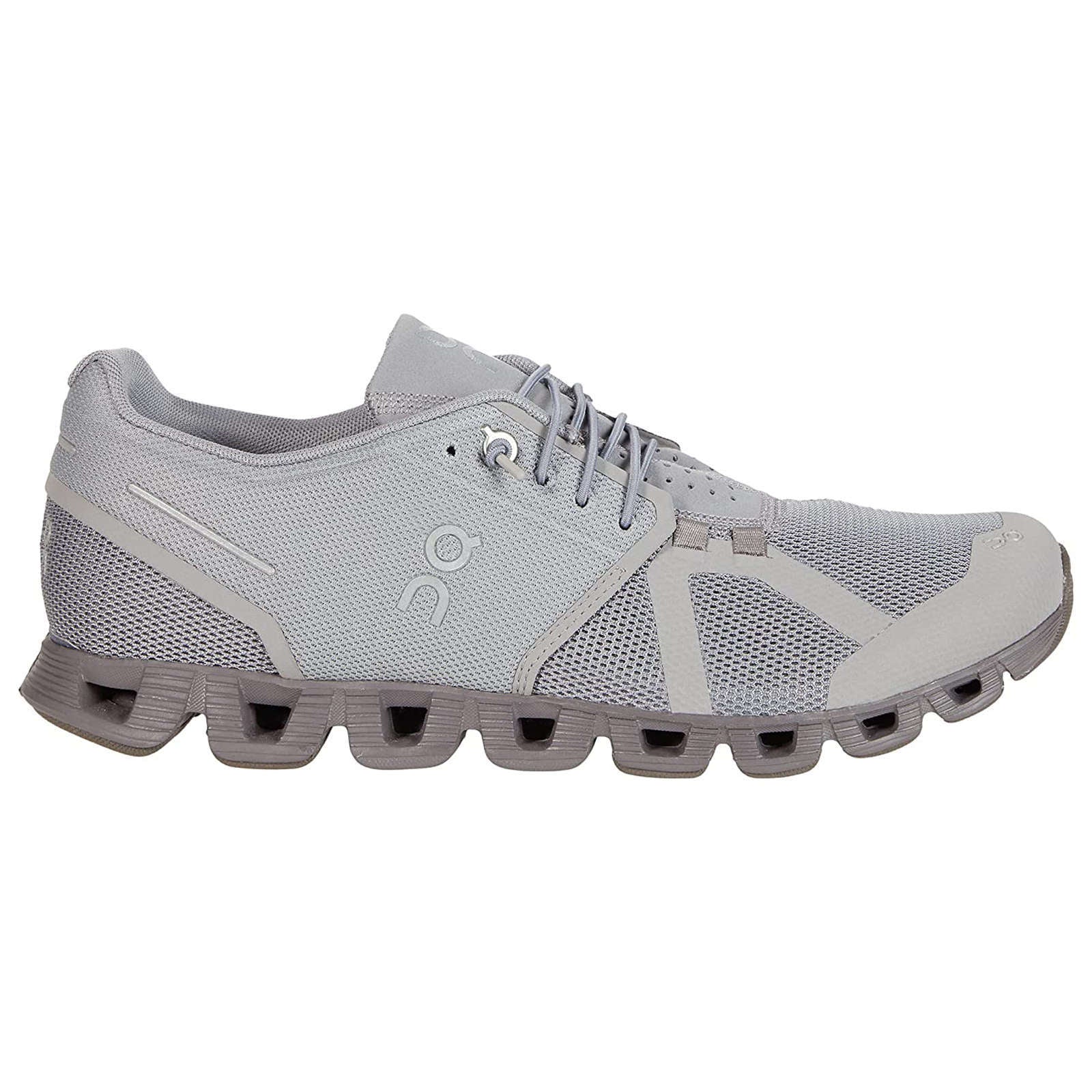 On Cloud Monochrome Textile Men's Running Shoes#color_zinc