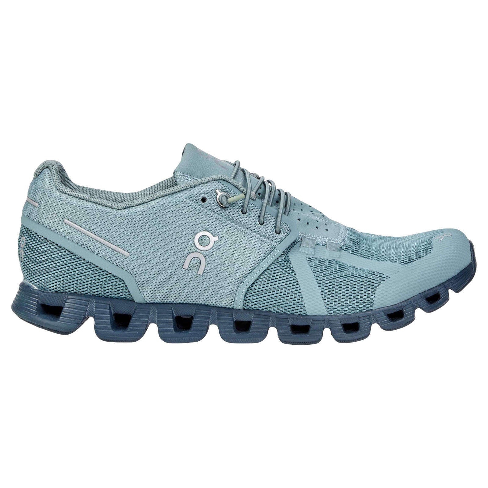 On Cloud Monochrome Textile Men's Running Shoes#color_sea