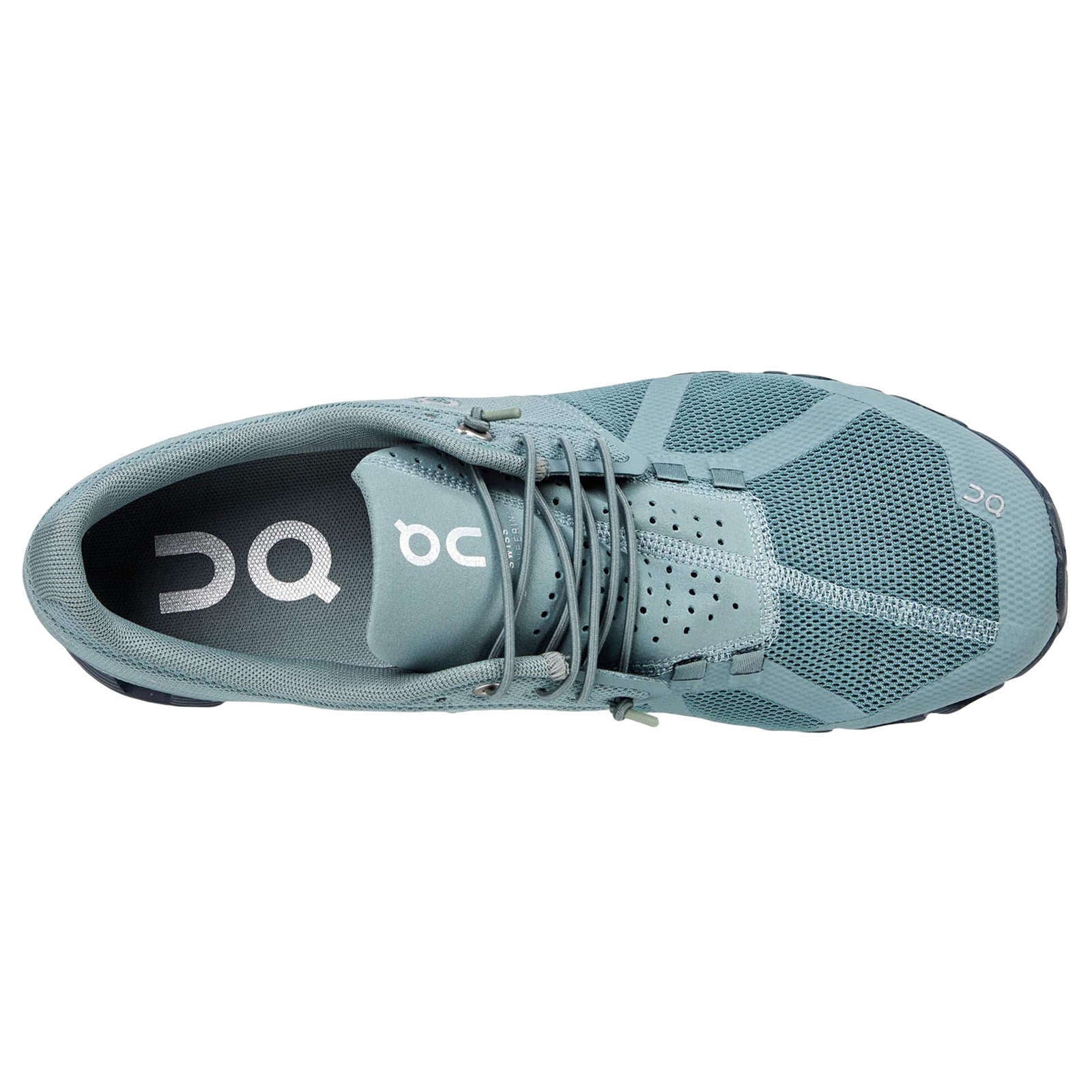 On Cloud Monochrome Textile Men's Running Shoes#color_sea