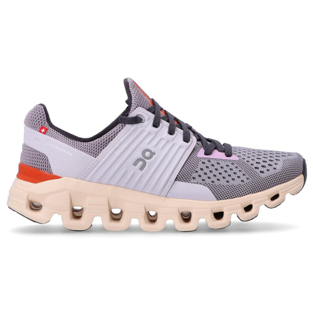 On Running Cloudswift Textile Women's Low-Top Trainers#color_lavender lilac