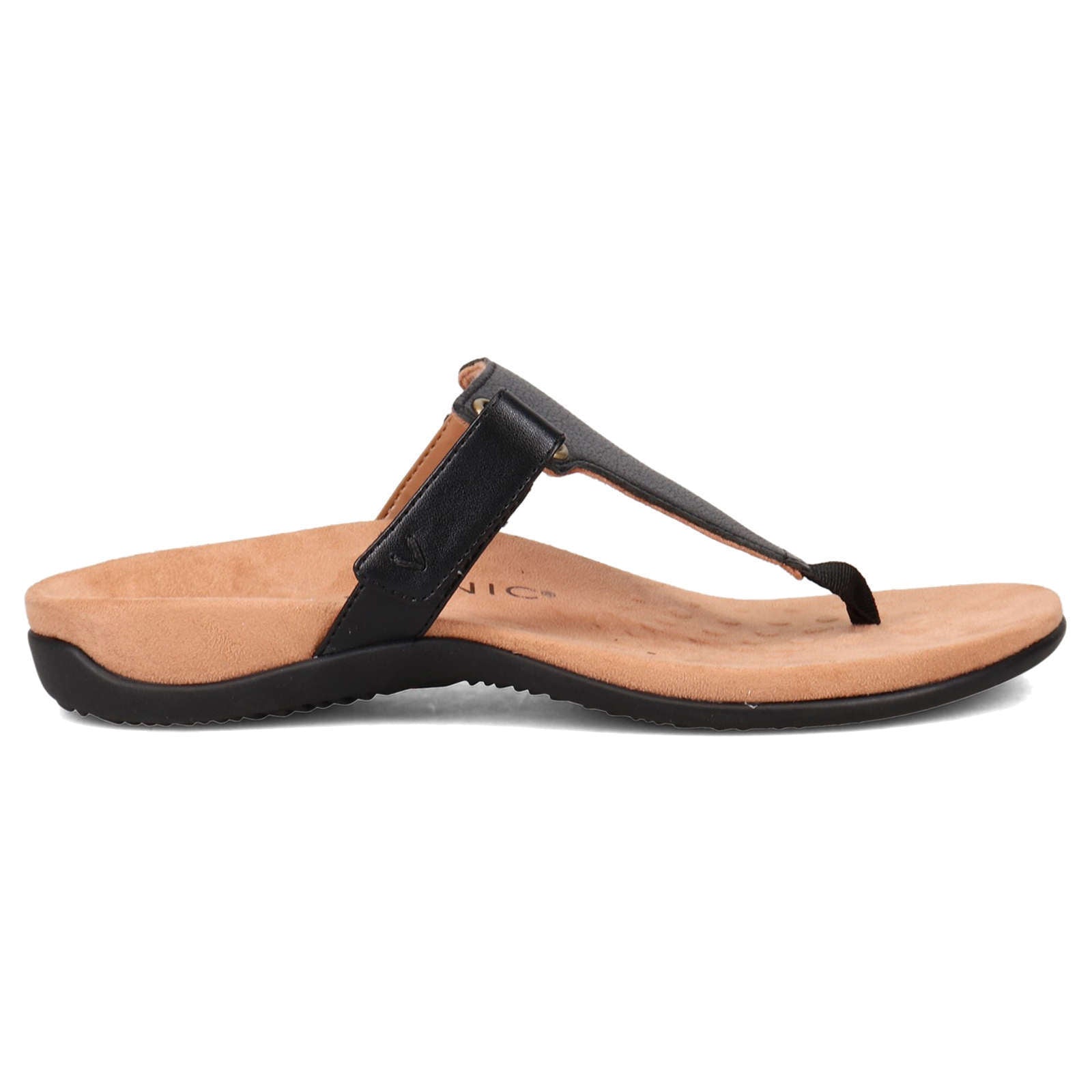 Vionic Rest Wanda Leather Womens Sandals#color_black