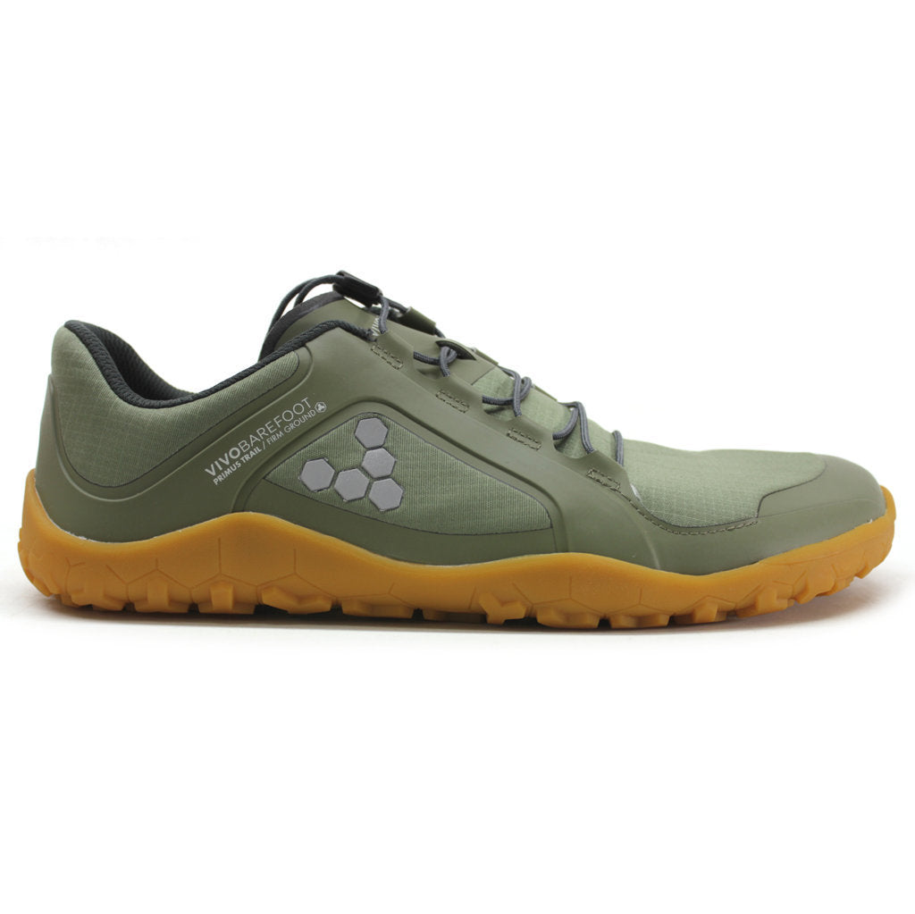 Vivobarefoot Primus Trail II All Weather FG Textile Synthetic Mens Trainers#color_green